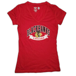 NHL Chicago Blackhawks Hockey Women's Graphic Tee Size XS